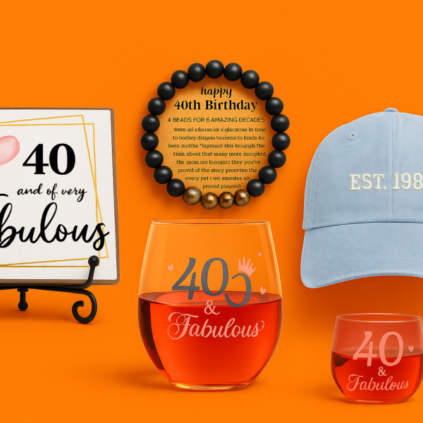 40th birthday gifts for men